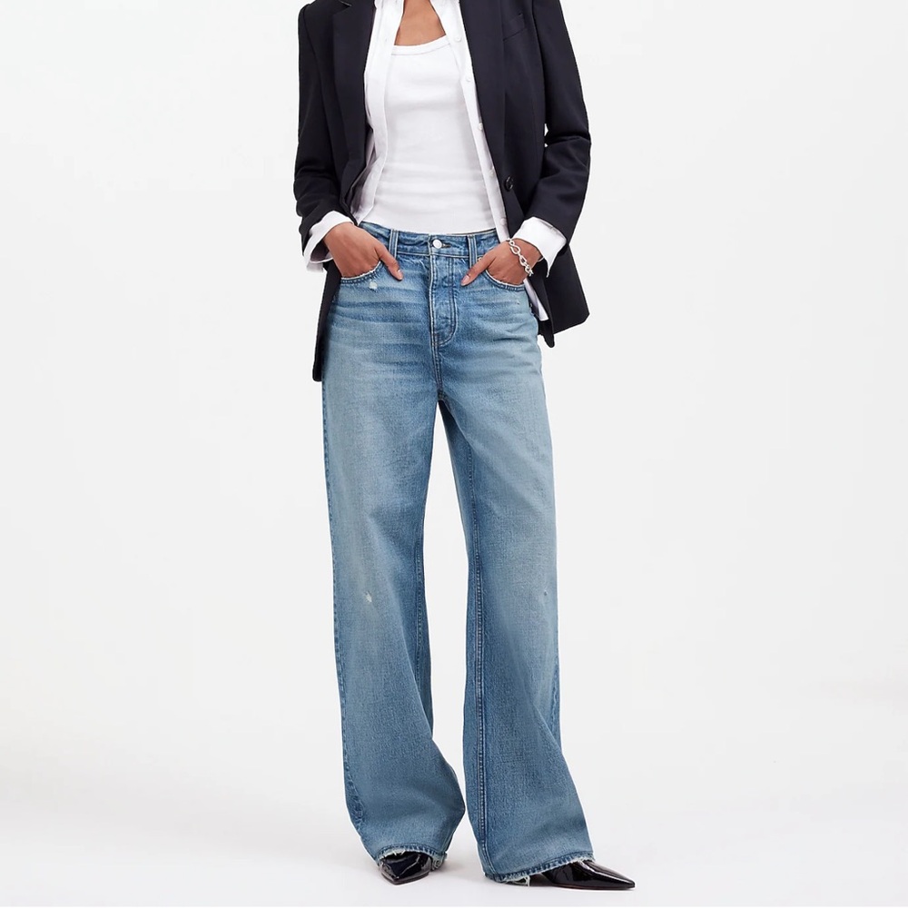 Madewell Low-Slung Baggy Jeans - Size 28